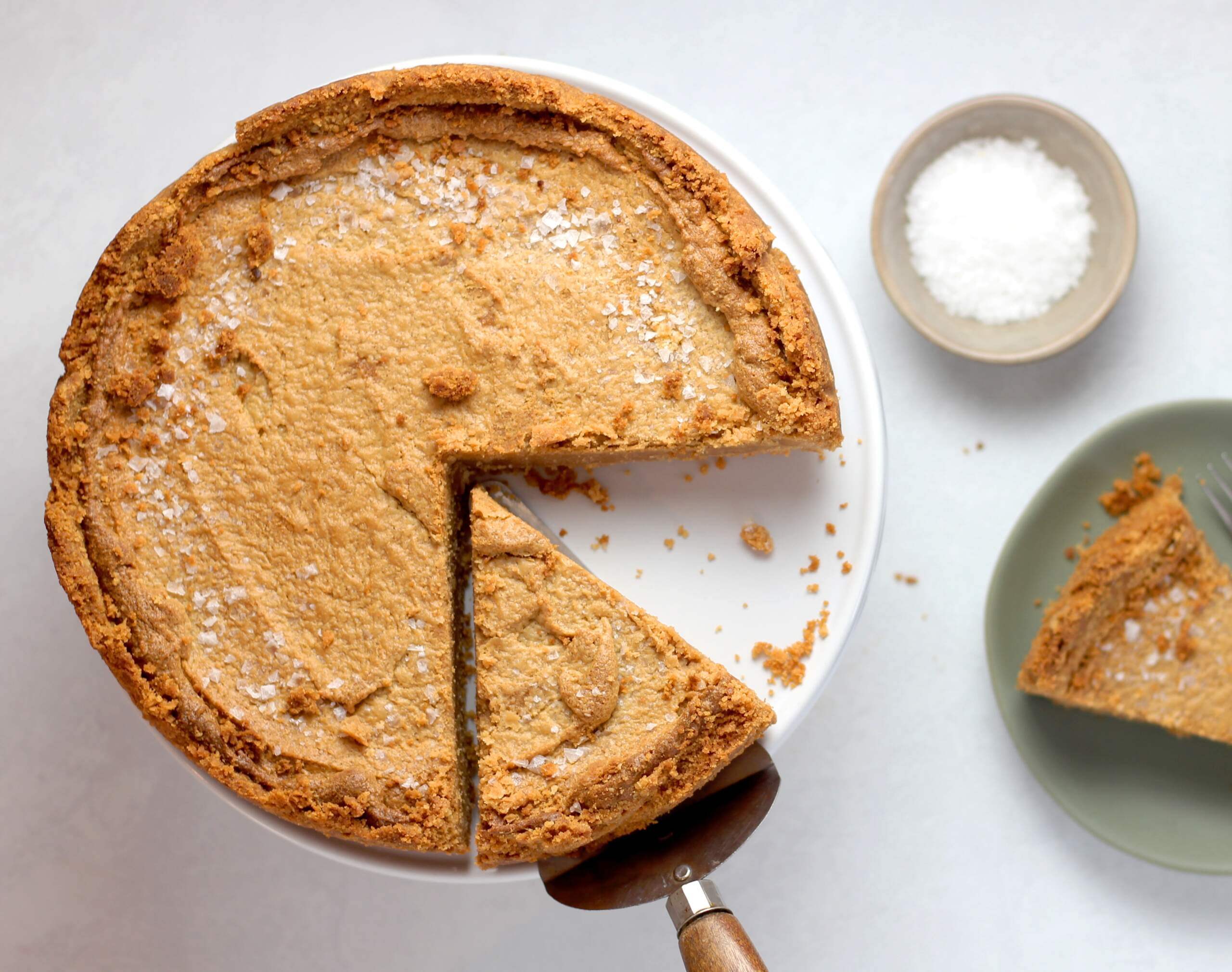Image of pie with one slice cut out. Representation of inventory management needs.